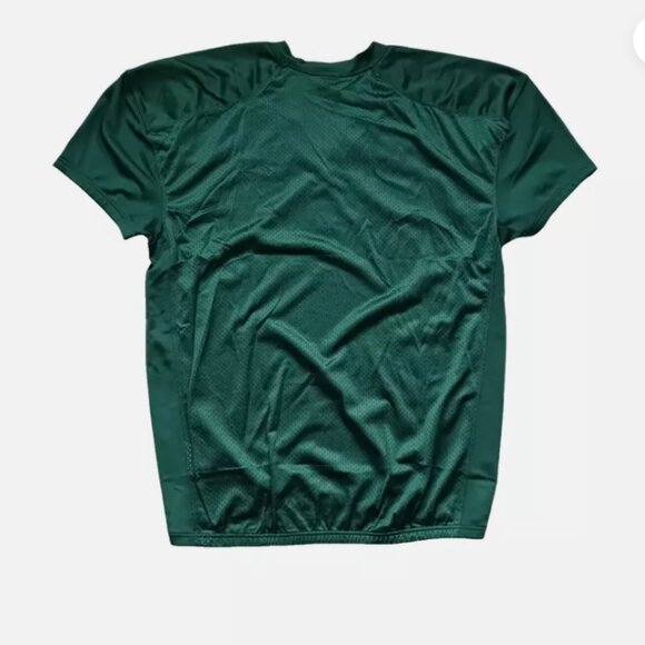 Nike Mens Football Practice Jersey Active Training Compression Shirt Green 2XL - Picture 2 of 6